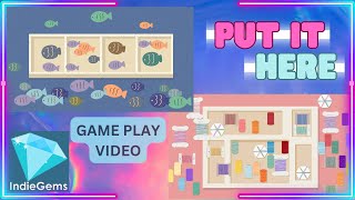 PUT IT HERE  ¦ Game Play Video ¦  Do you like Organizing Things [upl. by Dearman197]