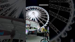 What happens at Lundy’s Lane Niagara Falls niagarafalls nightlife ferriswheelpress skywheel [upl. by Llertnad]