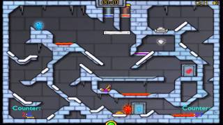 Lets Play Fireboy and Watergirl in the Icetemple III 003  Wasser und Eislauf [upl. by Skrap]