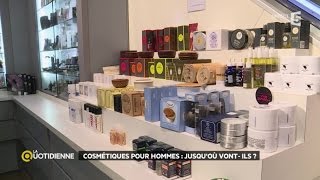 Cosmétiques pour hommes  jusquoù vontils [upl. by Morrill]