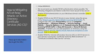 FixedDFSCoerce NTLM Relay attack allows Windows domain takeover  MSDFSNM NTLM Relay attack [upl. by Marta501]