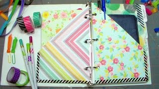 Cheap DIY Planner Tutorial [upl. by Cahilly]