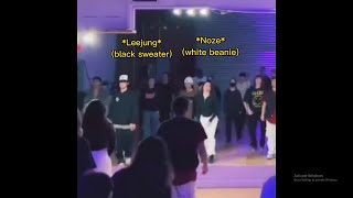 Noze and Leejung in dance class in LA [upl. by Gemina866]