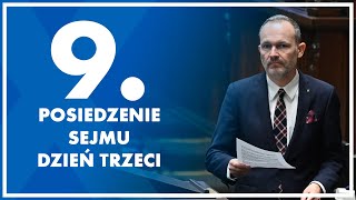 9 posiedzenie Sejmu  dzień trzeci 12 kwietnia 2024 r [upl. by Franny]