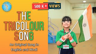 The TRICOLOUR song  Tiranga Song  Rhymetime Rabbit  Patriotic song for children [upl. by Alhan385]