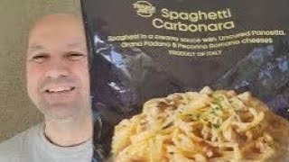 Trader Joes Spaghetti Carbonara [upl. by Hnahc]