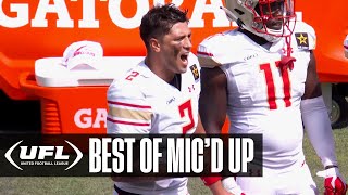 Best Micd Up Moments of Week 1  UFL [upl. by Baniez932]