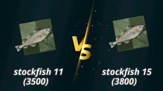 Stockfish113500 vs Stockfish 153800 🗿🗿🐟♟️🗿🗿This close🤏 [upl. by Pinkham]