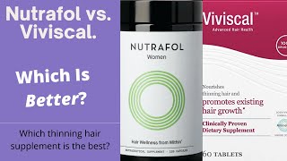 im halfway through testing Viviscal Supplements  HAIR LOSS SUFFERER REVIEW 45 DAY BEFORE AFTER [upl. by Aicilak]