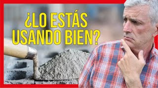 🧱 Morteros y Concretos ✅ 10 Cosas que NADIE explica sobre el CEMENTO Portland [upl. by Lledner]