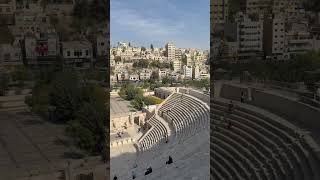 Roman Amphitheater from atop  Jordan Amman [upl. by Briny915]