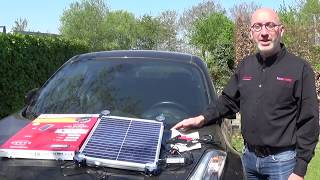 OptiMate Solar 20W FR Le mainteneur solaire 247 le plus intelligent pour la batterie 12V [upl. by Dannel]