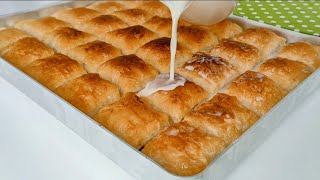 TAM ÖLÇÜLÜ ✅ SOĞUK BAKLAVA TARİFİ 💯 [upl. by Ariak]