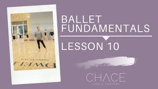 Ballet Fundamentals Lesson 10 [upl. by Aloek]