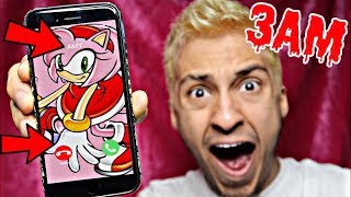 DO NOT CALL SONIC THE HEDGEHOG GIRLFRIEND AMY AT 3AM OMG SHE ACTUALLY ANSWERED [upl. by Evangelist]