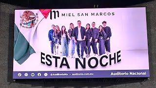 Concierto de Miel San Marcos 2024 Auditorio Nacional CDMX [upl. by Leckie]