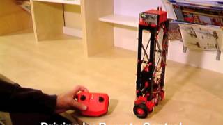 FischerTechnik Balancing Robot on Wheels [upl. by Jaal156]