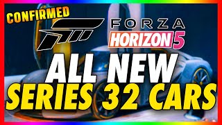 ALL NEW SERIES 32 CARS COMING TO FORZA HORIZON 5  UPDATE 31 DLC FULL INFO FH5 NEW CARS [upl. by Daph]