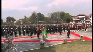 Nepal Army Guard of Honor Ceremony for General Vincent Brooks USARPAC Commander [upl. by Atteuqal]