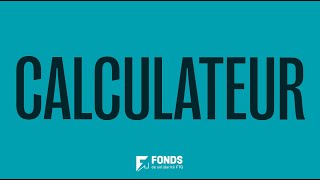 Calculateur retraite du Fonds  mode demploi  Fonds de solidarité FTQ [upl. by Letnohs]