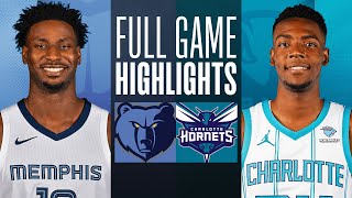 GRIZZLIES at HORNETS  FULL GAME HIGHLIGHTS  February 10 2024 [upl. by Boni]