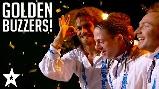 ALL GOLDEN BUZZERS From Romanias Got Talent 2017  Got Talent Global [upl. by Andert38]