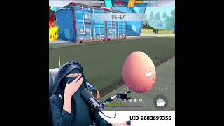 হায় কি হলো 😖😖 cutejannatgaming garenafreefire girlgamer jannatgaming short freefire [upl. by Nollaf942]