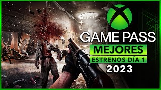 TOP 10 MEJORES ESTRENOS DÍA 1 EN XBOX GAME PASS 2023 ✅ [upl. by Ardnaeed]