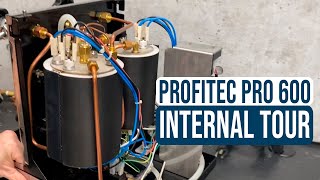 Profitec Pro 600 Espresso Machine Internal Tour amp Component Identification [upl. by Ataynik]