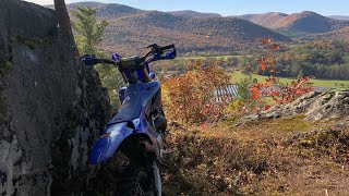 2024 Yamaha Yz250 Woods Riding And Hill Climbs [upl. by Etnahsal]