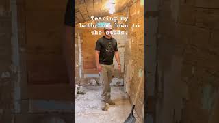 Bathroom remodel is a gorenovationliferemodel bathroomdesignbathroomremodelbathroomrenovation [upl. by Cicero]