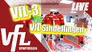 SPORTKEGELN VfL StuttgartKaltental 3 vs VfL Sindelfingen Bezirksliga Männer 2 Dez 2023 [upl. by Etra]