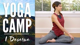 Yoga Camp  Day 13  I Deserve [upl. by Marucci]