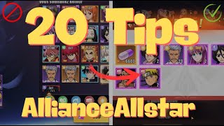 EN 20 TIPS COMBAT DANIME  ALLIANCE ALLSTAR [upl. by Kristine797]