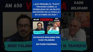 quotFLACOquot TRAVERSO Y LA POSIBILIDAD DE UN PILOTO ARGENTINO EN LA FÓRMULA 1 formula1 francocolapinto [upl. by Hitt]