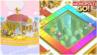 New Bank of Monopoly  Monopoly Go New Feature Gameplay monopolygo [upl. by Ahso965]