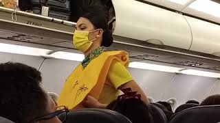 Cebu Pacific Cabin Crew Demonstration  Titojay TV [upl. by Essex691]