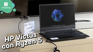 ¡Nueva LAPTOP GAMER  HP VICTUS de 156 con AMD Ryzen 5 [upl. by Lib]