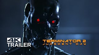 TERMINATOR 2 JUDGMENT DAY Original Teaser Trailer 1991 Remastered in 4K [upl. by Laoj418]