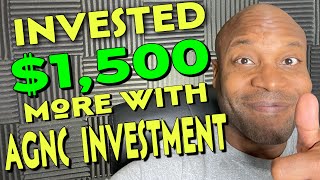 Invest 1500 more with AGNC Investment [upl. by Woodhead51]