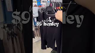 Affordable Fashion Walmart’s 9 Ribbed Knit Henley Basics shorts walmartfashion fashiontrends [upl. by Nelag]