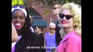 Amanda Lepore goes to Wigstock in 1991 On Patrol TV [upl. by Meldon]