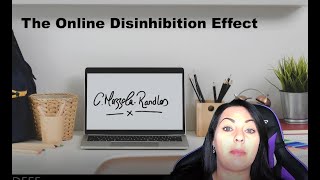 Online Disinhibition Effect [upl. by Micah]