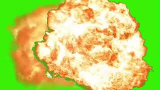 nuclear explosion green screen [upl. by Cirilo]