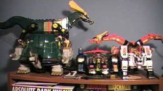 Power Rangers Season 2 Zords Toy Reviews  Thunder [upl. by Seys678]