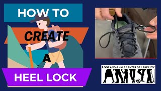 How to Create A Heel Lock for A Hiking Shoe [upl. by Kravits]