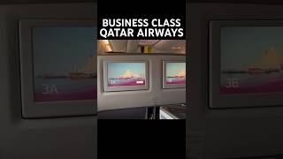 BUSINESS CLASS Qatar Airways shorts [upl. by Zwart]