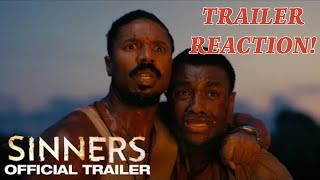 Sinners  Official Trailer Reaction [upl. by Va]