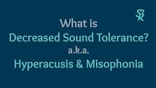 Hyperacusis and Misophonia What is decreased sound tolerance  Sound Relief [upl. by Luehrmann]