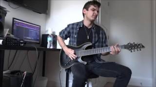 Betraying The Martyrs  Man Made Disaster  GUITAR COVER [upl. by Melamie895]